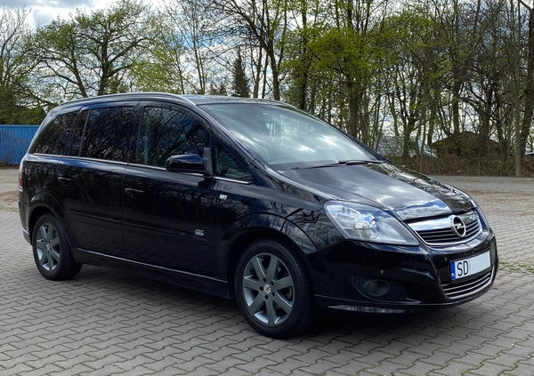 Opel Zafira cena 17699 przebieg: 200000, rok produkcji 2009 z Myślenice małe 277